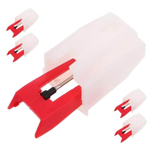 HAMPPLIES 5 Stück Nadel eines Schallplattenspielers Schallplattennadel Vinyl-Player-Nadel Plattenspieler-Stift Austausch der Aufnahmenadel Plattenspieler-Nadeln Phonographennadeln Plastik HAMPPLIES 5 Stück Nadel eines Schallplattenspielers Schallplattennadel Vinyl-Player-Nadel Plattenspieler-Stift Austausch der Aufnahmenadel Plattenspieler-Nadeln Phonographennadeln Plastik von HAMPPLIES