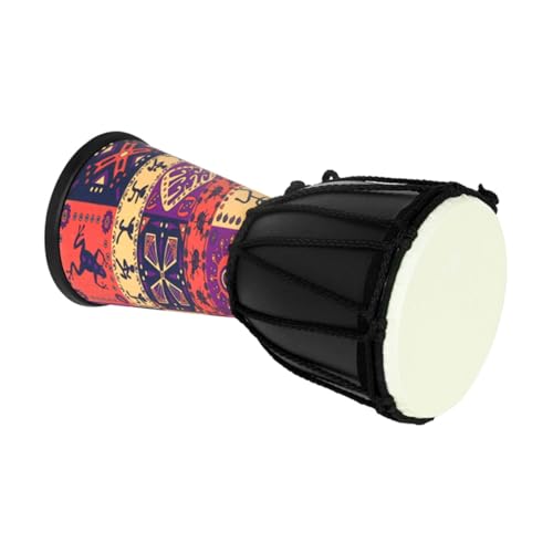 HAMPPLIES Djembe-Trommel musikinstrumente handtrommel für Afrikanische Handtrommel trommeln drums for Djembe-Schlaginstrument Djembe für Anfänger PVC-Trommelschale Black von HAMPPLIES