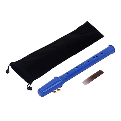 HAMPPLIES Mini-saxophon Taschensaxophon Tragbares Saxophon Holzblassinstrument Blue von HAMPPLIES
