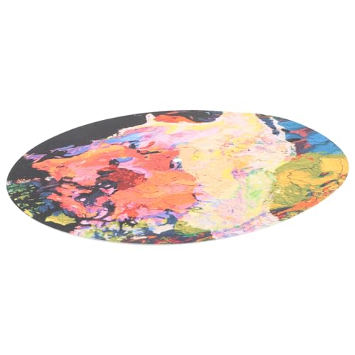 HAMPPLIES Schallplattenmatte Vinyl Antimatte Für Schallplattenrekorder Schutzmatte Plattenspielerunterlage Plattenspieler Plattentellermatte Recorder Slipmat Schallplattenschutzmatte von HAMPPLIES