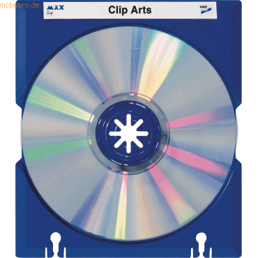 10 x Han CD-MÄX-Tray inkl. Beschriftungsetiketten blau 10 x Han CD-MÄX-Tray inkl. Beschriftungsetiketten blau von HAN