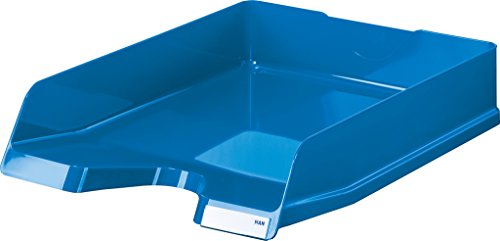 HAN, Viva, DIN A4/C4 Stapelbriefablage mit Beschriftungsclip, Passend für Alle Gängigen Briefablagen, Kunststoff, Blau Glänzend, 252 x 340 x 65 mm HAN, Viva, DIN A4/C4 Stapelbriefablage mit Beschriftungsclip, Passend für Alle Gängigen Briefablagen, Kunststoff, Blau Glänzend, 252 x 340 x 65 mm von HAN