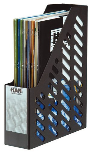 HAN 1600-13 Stehsammler KLASSIK, DIN A4/C4, mit Beschriftungsetikett, schwarz von HAN