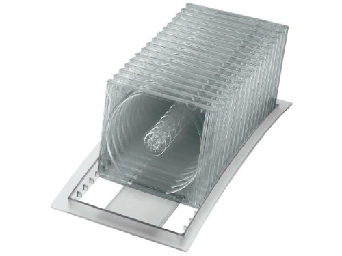 HAN 9220-63 CD-Ständer FLIP 20, 20 CDs/DVDs, Polystyrol, 175 x 35 x 335, 10er Packung, transluzent-klar HAN 9220-63 CD-Ständer FLIP 20, 20 CDs/DVDs, Polystyrol, 175 x 35 x 335, 10er Packung, transluzent-klar von HAN