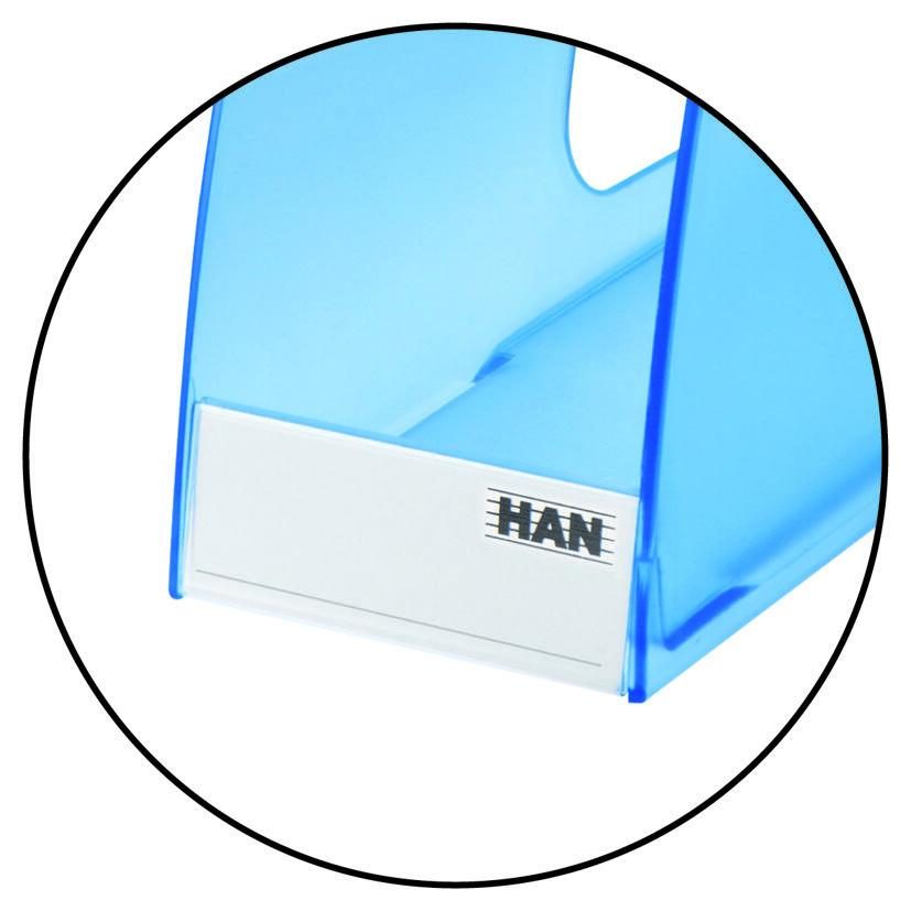HAN Beschriftungsschilder mit Clip 7,0 x 2,6 cm HAN Beschriftungsschilder mit Clip 7,0 x 2,6 cm von HAN