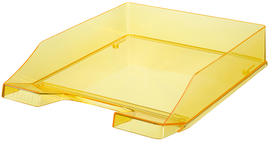 HAN Briefablage KLASSIK TRANSPARENT, DIN A4,gelb-transparent HAN Briefablage KLASSIK TRANSPARENT, DIN A4,gelb-transparent von HAN