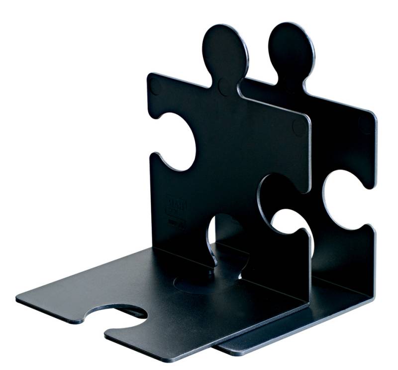 HAN Buchstütze PUZZLE, 2er Set, blau-transluzent von HAN