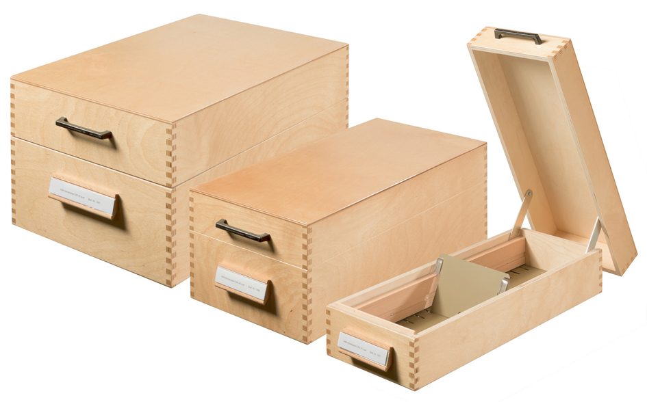 HAN Holz-Karteikasten für 1.500 Karten, A5 quer HAN Holz-Karteikasten für 1.500 Karten, A5 quer von HAN
