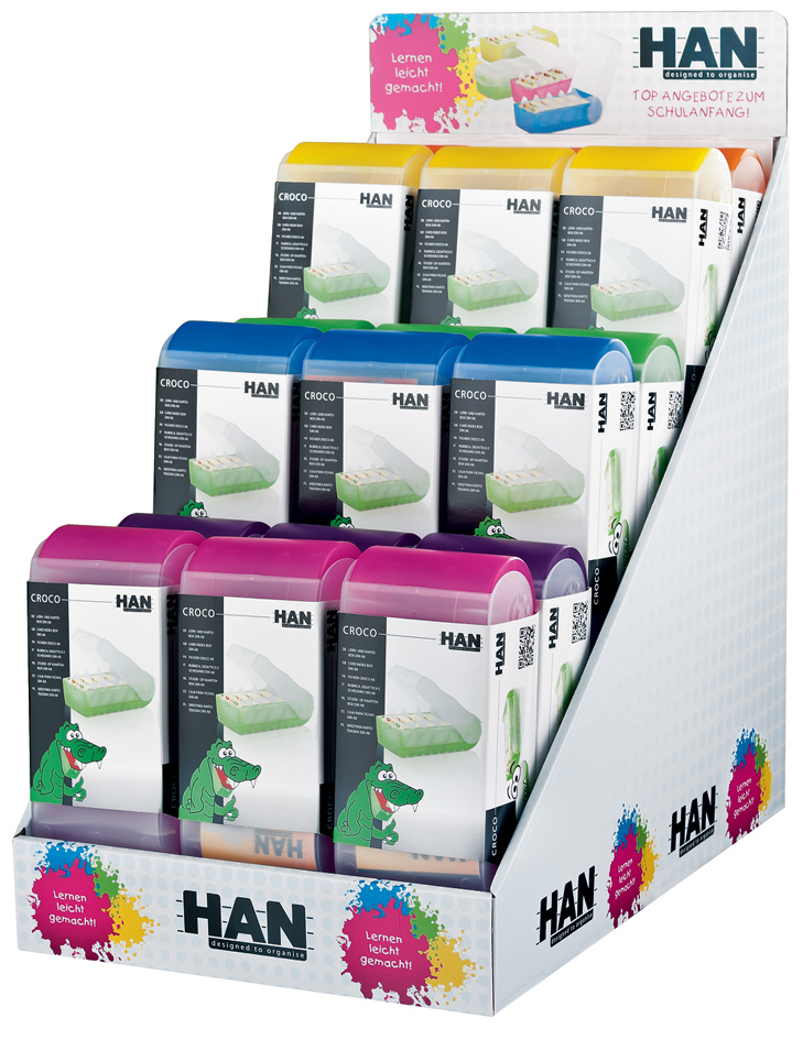 HAN Lernkartei CROCO, A8 quer, 18er Display HAN Lernkartei CROCO, A8 quer, 18er Display von HAN