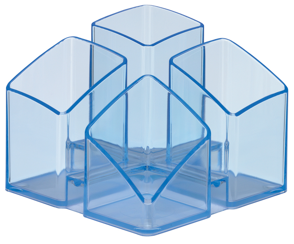 HAN Multiköcher SCALA, 4 Fächer, blau-transparent von HAN