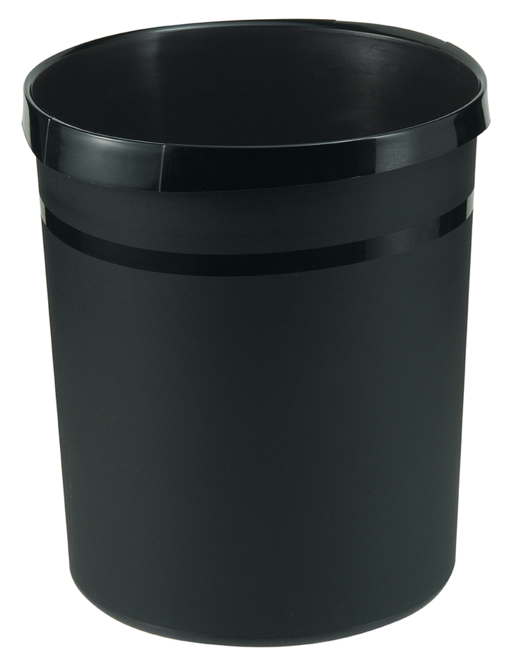 HAN Papierkorb GRIP KARMA, Kunststoff, 18 Liter, schwarz von HAN