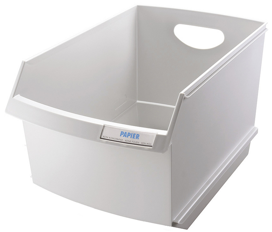 HAN Papierkorb LOGO-DRIVE, Polystyrol, 25 Liter, lichtgrau HAN Papierkorb LOGO-DRIVE, Polystyrol, 25 Liter, lichtgrau von HAN