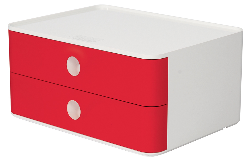 HAN Schubladenbox SMART-BOX ALLISON, 2 Schübe, cherry red von HAN