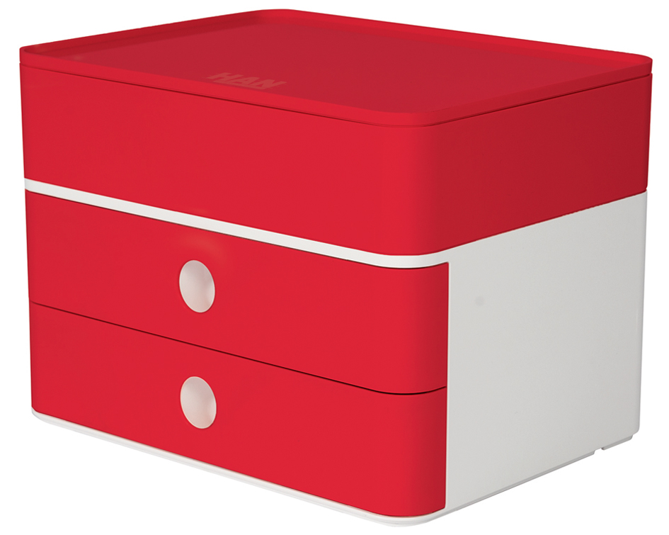 HAN Schubladenbox SMART-BOX plus ALLISON, cherry red von HAN
