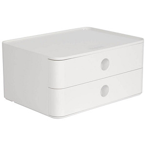 HAN Schubladenbox Smart Box ALLISON  weiß 1120-12, DIN A5 mit 2 Schubladen von HAN