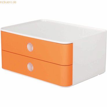 HAN Schubladenbox Smart-Box Allison 260x195x125mm 2 Schübe apricot ora HAN Schubladenbox Smart-Box Allison 260x195x125mm 2 Schübe apricot ora von HAN