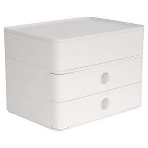 HAN Schubladenbox Smart Box plus ALLISON  weiß 1100-12, DIN A5 mit 3 Schubladen von HAN