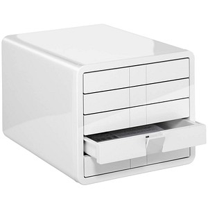 HAN Schubladenbox iBox weiß 1551-12, DIN C4 mit 5 Schubladen HAN Schubladenbox iBox weiß 1551-12, DIN C4 mit 5 Schubladen von HAN