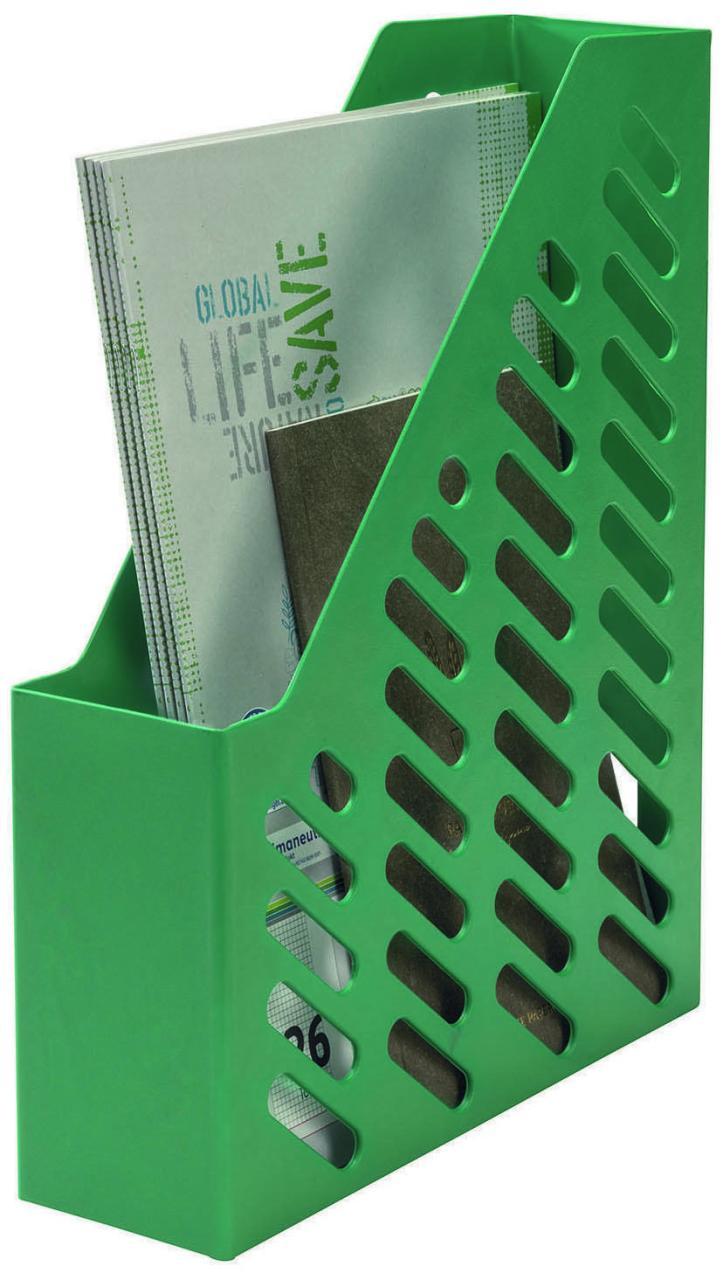 HAN Stehsammler recycelter Kunststoff grün von HAN
