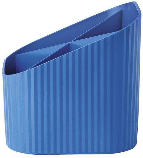 HAN Stiftehalter Han Köcher Re-X-Loop blau 11,1 x 12,1 x 10,6 cm Blau von HAN