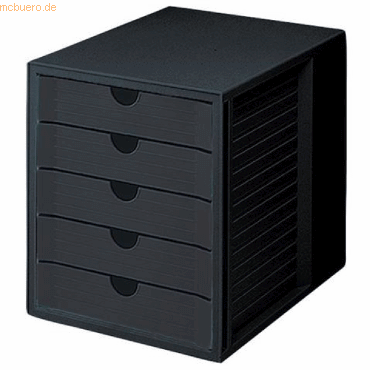 Han Bürobox A4 5 Schübe schwarz Han Bürobox A4 5 Schübe schwarz von HAN