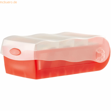 Han Karteibox Croco A7 quer Lernkartei mit 100 Karten transluzent-rot Han Karteibox Croco A7 quer Lernkartei mit 100 Karten transluzent-rot von HAN