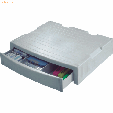 Han Monitor/Druckerständer Stand mit 1 Schublade lichtgrau Han Monitor/Druckerständer Stand mit 1 Schublade lichtgrau von HAN