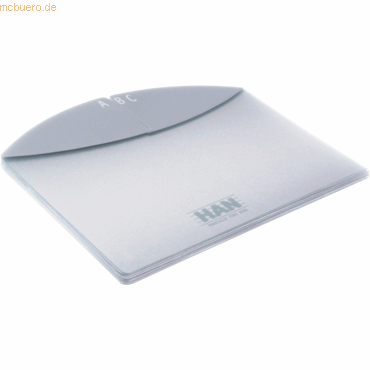 Han Register A8 A-Z 16-teilig für Croco Duo transluzent klar Han Register A8 A-Z 16-teilig für Croco Duo transluzent klar von HAN