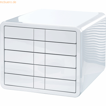 Han Schubladenbox IBox C4 5 Schübe geschlossen weiß Han Schubladenbox IBox C4 5 Schübe geschlossen weiß von HAN