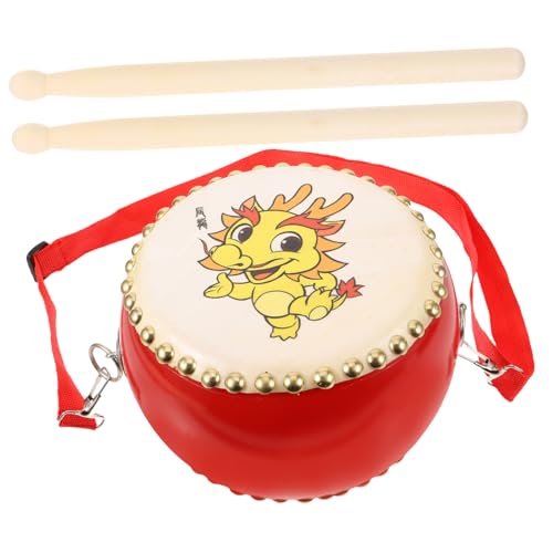 HANABASS 1 Satz Kindertrommelspielzeug Handtrainings-Trommelstöcke für Percussion-Musik- Musikalische Trommel Kindertrommeln Schlaginstrument Handschlagtrommel PVC rot HANABASS 1 Satz Kindertrommelspielzeug Handtrainings-Trommelstöcke für Percussion-Musik- Musikalische Trommel Kindertrommeln Schlaginstrument Handschlagtrommel PVC rot von HANABASS