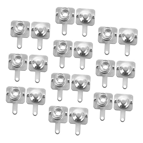 HANABASS 10 Sets Batterie Und Minus Aaa Batterie Metallkontakt Fernbedienung Batteriekontakt Metallkontaktplatte Batteriefederplatte Eisen Silber HANABASS 10 Sets Batterie Und Minus Aaa Batterie Metallkontakt Fernbedienung Batteriekontakt Metallkontaktplatte Batteriefederplatte Eisen Silber von HANABASS