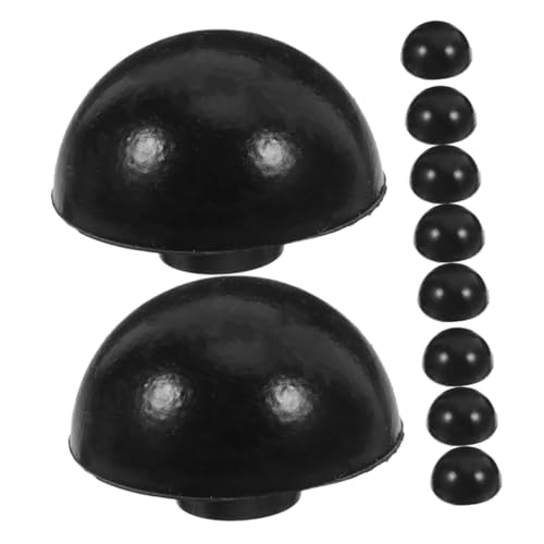 HANABASS 12 Stück Ätherische Trommelmatten Ätherisches Trommelzubehör Ätherische Drum-foot-pads Drum-fuß-pad Ätherisches Trommelfußpad Ätherischer Drum-foot-plug Schwarz Kieselgel HANABASS 12 Stück Ätherische Trommelmatten Ätherisches Trommelzubehör Ätherische Drum-foot-pads Drum-fuß-pad Ätherisches Trommelfußpad Ätherischer Drum-foot-plug Schwarz Kieselgel von HANABASS