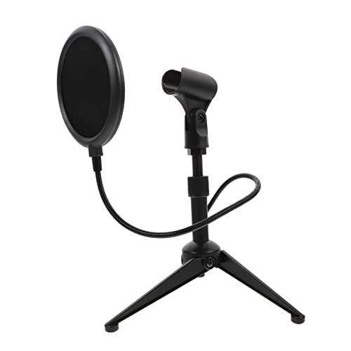 HANABASS 1Satz Desktop Mikrofon Stativständer mit Popschutz Mikrofon Halterung Kit für Podcasting Streaming und Online Meetings Kompaktes Leichtes Design Schwarz HANABASS 1Satz Desktop Mikrofon Stativständer mit Popschutz Mikrofon Halterung Kit für Podcasting Streaming und Online Meetings Kompaktes Leichtes Design Schwarz von HANABASS