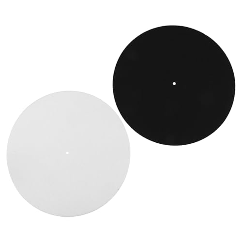 HANABASS 2 Stück Schallplattenmatte Aus Vinyl Schutzmatte Aufzeichnen Plattenteller Slipmat Plattenspieler-pads Rutschmatte Für Schallplattenspieler Filzmatte Plattenplattenmatte Gefühlt HANABASS 2 Stück Schallplattenmatte Aus Vinyl Schutzmatte Aufzeichnen Plattenteller Slipmat Plattenspieler-pads Rutschmatte Für Schallplattenspieler Filzmatte Plattenplattenmatte Gefühlt von HANABASS