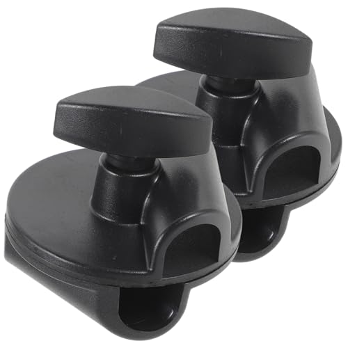 HANABASS 2Stücke Mikrofonarmklemme Verstellbare Mikrofonhalter Clips für Tischmontage Robuste Halterung für Mikrofone Einsetzbar für Stative von HANABASS
