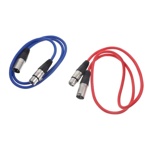 HANABASS 2Stücke Xlr Mikrofonkabel Symmetrisch für Studioaufnahmen und Sauerstofffreies Kupfer für Lautsprecher und Audioübertragungen HANABASS 2Stücke Xlr Mikrofonkabel Symmetrisch für Studioaufnahmen und Sauerstofffreies Kupfer für Lautsprecher und Audioübertragungen von HANABASS