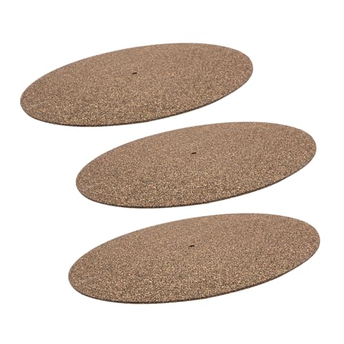 HANABASS 3 Stück Schallplattenmatte Aus Kork Schutzmatte Aufzeichnen Plattenspielermatte Für Tisch Vinyl-schallplattenpads Aus Kork Plattenschutzmatte Plattenspieler Rutschmatte HANABASS 3 Stück Schallplattenmatte Aus Kork Schutzmatte Aufzeichnen Plattenspielermatte Für Tisch Vinyl-schallplattenpads Aus Kork Plattenschutzmatte Plattenspieler Rutschmatte von HANABASS