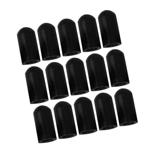 HANABASS 30 Stück Drumstick-Schutz Trommelstock Silent Tip Austausch des Drum-Dämpfers Trommelstock-Silent-Spitze Drumstick-Zubehör Drum-Dämpfer aus Silikon Kieselgel Black HANABASS 30 Stück Drumstick-Schutz Trommelstock Silent Tip Austausch des Drum-Dämpfers Trommelstock-Silent-Spitze Drumstick-Zubehör Drum-Dämpfer aus Silikon Kieselgel Black von HANABASS