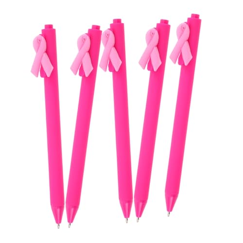 HANABASS 5 Stück Ribbon -Kugelschreiber Schülern Briefpapier süßer Kugelschreiber Kunststoffbandschreibstift Schreiben von Bandstift Stifte für die Party Plastik Rosa HANABASS 5 Stück Ribbon -Kugelschreiber Schülern Briefpapier süßer Kugelschreiber Kunststoffbandschreibstift Schreiben von Bandstift Stifte für die Party Plastik Rosa von HANABASS
