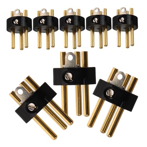 HANABASS 8 Stück Drei-Nadel-Canthon-Mikrofon Stecker Anschlüsse Mikrofone Adapter männlich Gerätekonvertierungsschnittstelle XLR-Balance-Kopf Audio-Umwandlungskopf Metall Schwarz HANABASS 8 Stück Drei-Nadel-Canthon-Mikrofon Stecker Anschlüsse Mikrofone Adapter männlich Gerätekonvertierungsschnittstelle XLR-Balance-Kopf Audio-Umwandlungskopf Metall Schwarz von HANABASS