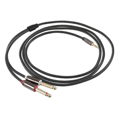 HANABASS Audioleitung Hilfskabel Studiomonitorkabel E-gitarrenkabel Zum Verstärker Kopfhörer -verlängerungskabel Splitterkabel Für Headset Verbundkabel Lautsprecherkabel Schwarz Nylonmetall HANABASS Audioleitung Hilfskabel Studiomonitorkabel E-gitarrenkabel Zum Verstärker Kopfhörer -verlängerungskabel Splitterkabel Für Headset Verbundkabel Lautsprecherkabel Schwarz Nylonmetall von HANABASS