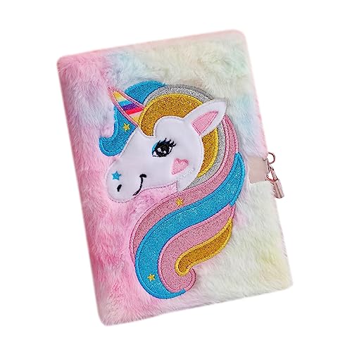 HANABASS Einhorn-tagebuch Notizbuch Einhörner Mädchen Für Karikatur Unscharfes Tagebuch Party Tagebuch Schreiben Flauschiger Notizblock Mit Einhorn Abdeckung Mini Plüsch HANABASS Einhorn-tagebuch Notizbuch Einhörner Mädchen Für Karikatur Unscharfes Tagebuch Party Tagebuch Schreiben Flauschiger Notizblock Mit Einhorn Abdeckung Mini Plüsch von HANABASS