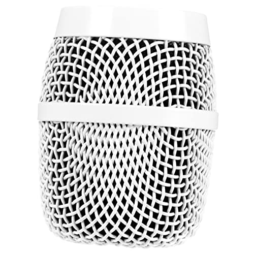 HANABASS Ersatz Mikrofonkugelkopf für Langlebiger Grill für Mikrofone Einfach zu Installieren Elegantes Design Kompatibel mit Ktv Wireless Mikrofonen von HANABASS