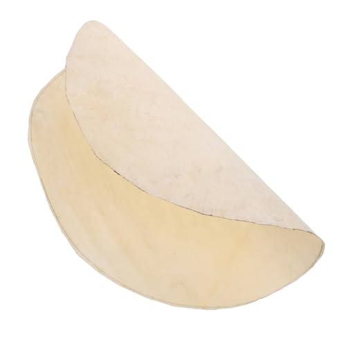 HANABASS Haut Für Djembe-trommel Trommel Ersatzteile Afrikanisches Trommelfell Zubehör Zur Trommelreparatur Snare-drum-fell Trommelhaut Conga-trommelfell Ziegenhaut Beige von HANABASS