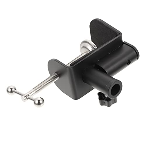 HANABASS Metall Tischklemme für Schreibtischlampe und Mikrofonständer Multifunktionale Förmige Halterung mit Stabiler Befestigung Einstellbarer Schraube und Robustem Design HANABASS Metall Tischklemme für Schreibtischlampe und Mikrofonständer Multifunktionale Förmige Halterung mit Stabiler Befestigung Einstellbarer Schraube und Robustem Design von HANABASS