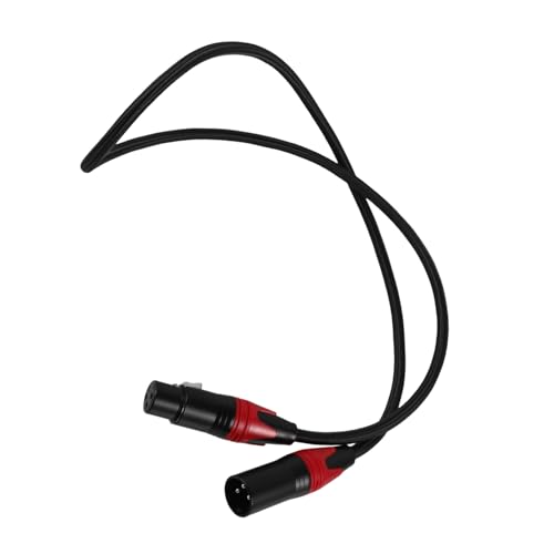 HANABASS Mikrofondrahtkabel Xlr Männlich Weiblich Geflochtenes Audioanschlusskabel Für Podcasting Und Studioaufnahmen Kompatibel Mit Mikrofonen von HANABASS