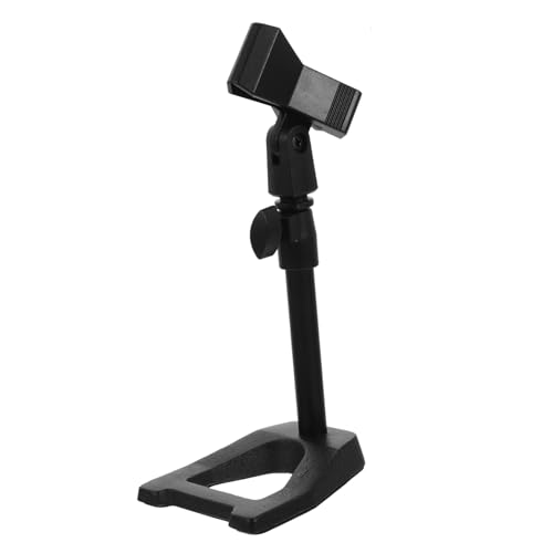 HANABASS Teleskop Mikrofonständer für Desktop Höhenverstellbarer Mikrofonhalter mit Clip für Home Stabil und Sicher für Drahtlose und Verdrahtete Mikrofone Optimal HANABASS Teleskop Mikrofonständer für Desktop Höhenverstellbarer Mikrofonhalter mit Clip für Home Stabil und Sicher für Drahtlose und Verdrahtete Mikrofone Optimal von HANABASS