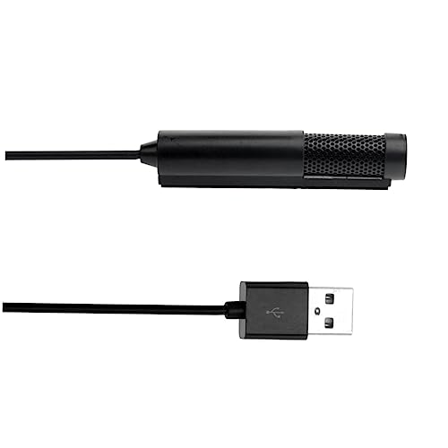 HANABASS Tragbares USB Kondensatormikrofon Schwarz Hochleistungs Mikrofon für PC zum Chatten und Gaming Plug Play Kompatibel mit Jedem USB Fähigen Computer HANABASS Tragbares USB Kondensatormikrofon Schwarz Hochleistungs Mikrofon für PC zum Chatten und Gaming Plug Play Kompatibel mit Jedem USB Fähigen Computer von HANABASS