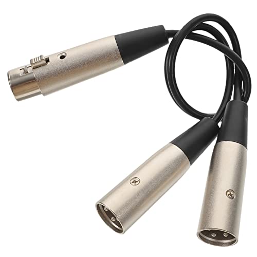 HANABASS Xlr Splitter Kabel Pin Mikrofonkabel Weiblich Männliche Stecker für Mixer Lautsprecher Gitarre und Geräuschreduzierung HANABASS Xlr Splitter Kabel Pin Mikrofonkabel Weiblich Männliche Stecker für Mixer Lautsprecher Gitarre und Geräuschreduzierung von HANABASS