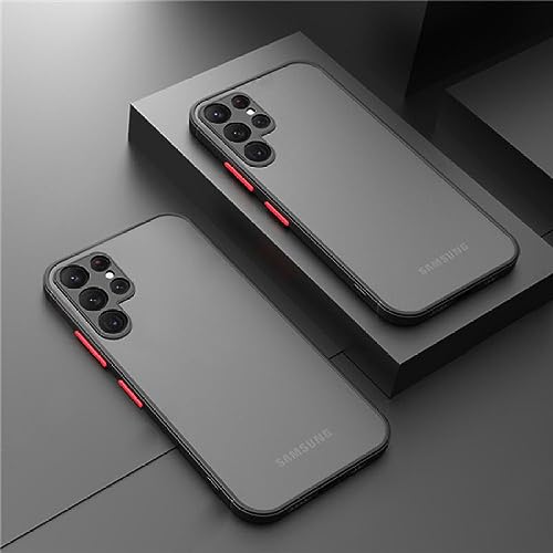 Armor Matte Handyhülle für Samsung Galaxy S23 S22 S21 Ultra Plus A52 A52S A53 A54 A14 A13 A12 A32 5G, stoßfeste Stoßstangen-Hartschale, Schwarz, für S23 Armor Matte Handyhülle für Samsung Galaxy S23 S22 S21 Ultra Plus A52 A52S A53 A54 A14 A13 A12 A32 5G, stoßfeste Stoßstangen-Hartschale, Schwarz, für S23 von HANASE